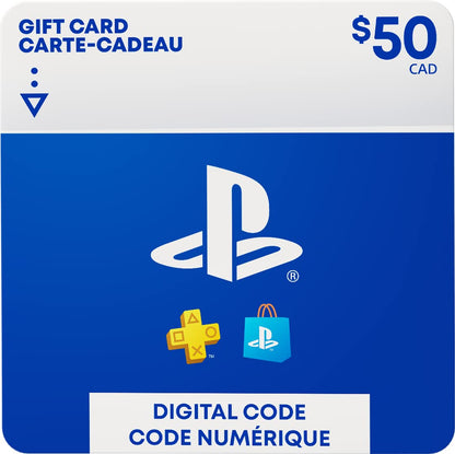 $25 PlayStation Store Gift Card - CANADA [Digital Code] - UGiftscards