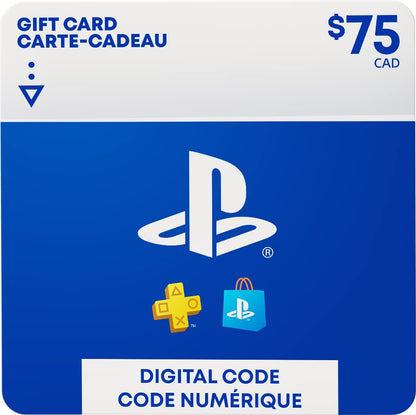 $25 PlayStation Store Gift Card - CANADA [Digital Code] - UGiftscards