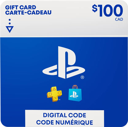 $25 PlayStation Store Gift Card - CANADA [Digital Code] - UGiftscards