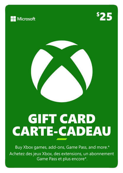 $15 Xbox Gift Card CAD - [Digital Code] - UGiftscards