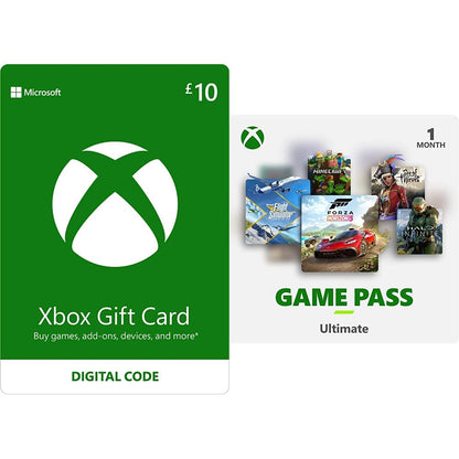 Xbox Gift Card | 10 GBP | Digital Voucher | Xbox One, Series S|X & Windows | (Download Code) - UGiftscards