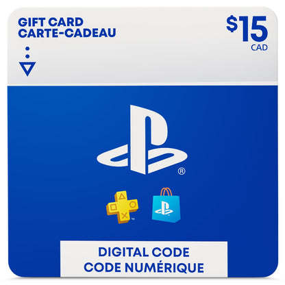 $25 PlayStation Store Gift Card - CANADA [Digital Code] - UGiftscards