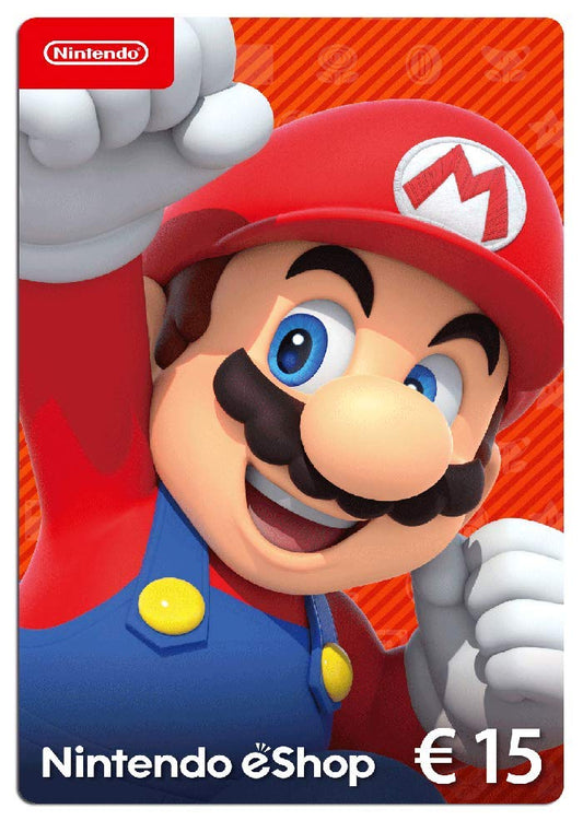 Carte Nintendo eShop 15 EUR | Code de téléchargement (EU) | Switch - UGiftscards