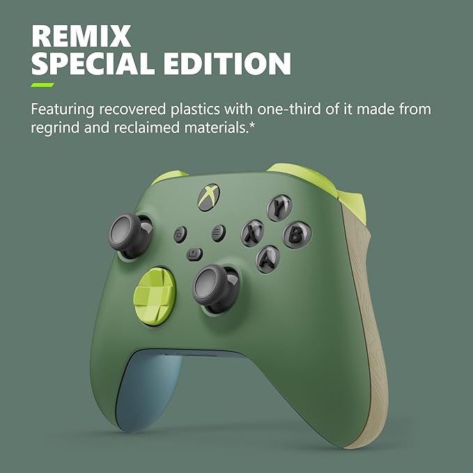 Xbox Special Edition Wireless Gaming Controller – Remix – and Rechargeable battery pack - Xbox Series X|S, Xbox One, Windows PC, Android, and iOS - UGiftscards