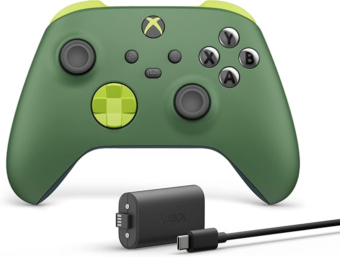 Xbox Special Edition Wireless Gaming Controller – Remix – and Rechargeable battery pack - Xbox Series X|S, Xbox One, Windows PC, Android, and iOS - UGiftscards