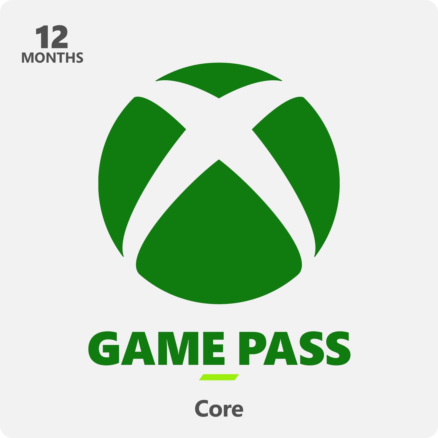 Xbox Game Pass Core – 12 Month Membership CAD   [Digital Code] - UGiftscards