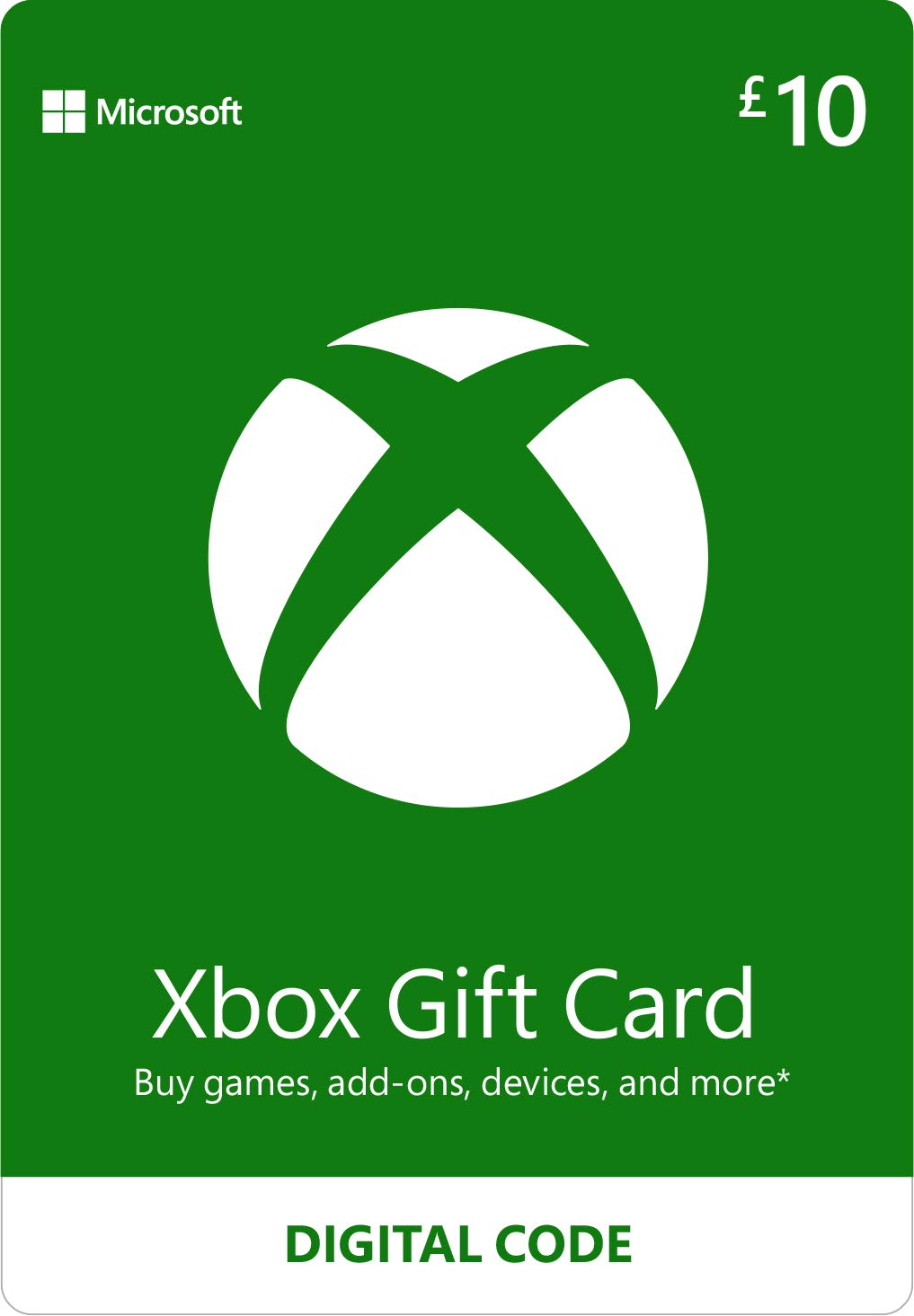 Xbox Gift Card | 10 GBP | Digital Voucher | Xbox One, Series S|X & Windows | (Download Code) - UGiftscards