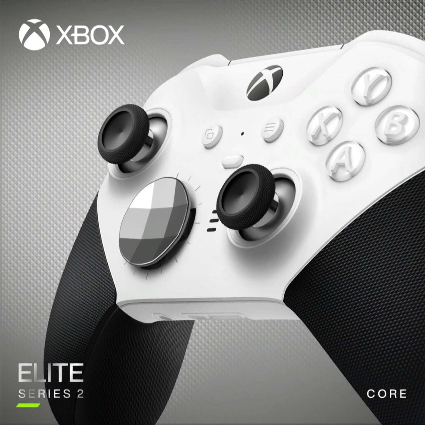 Xbox Core Wireless Gaming Controller – Robot White – Xbox Series X|S, Xbox One, Windows PC, Android, and iOS