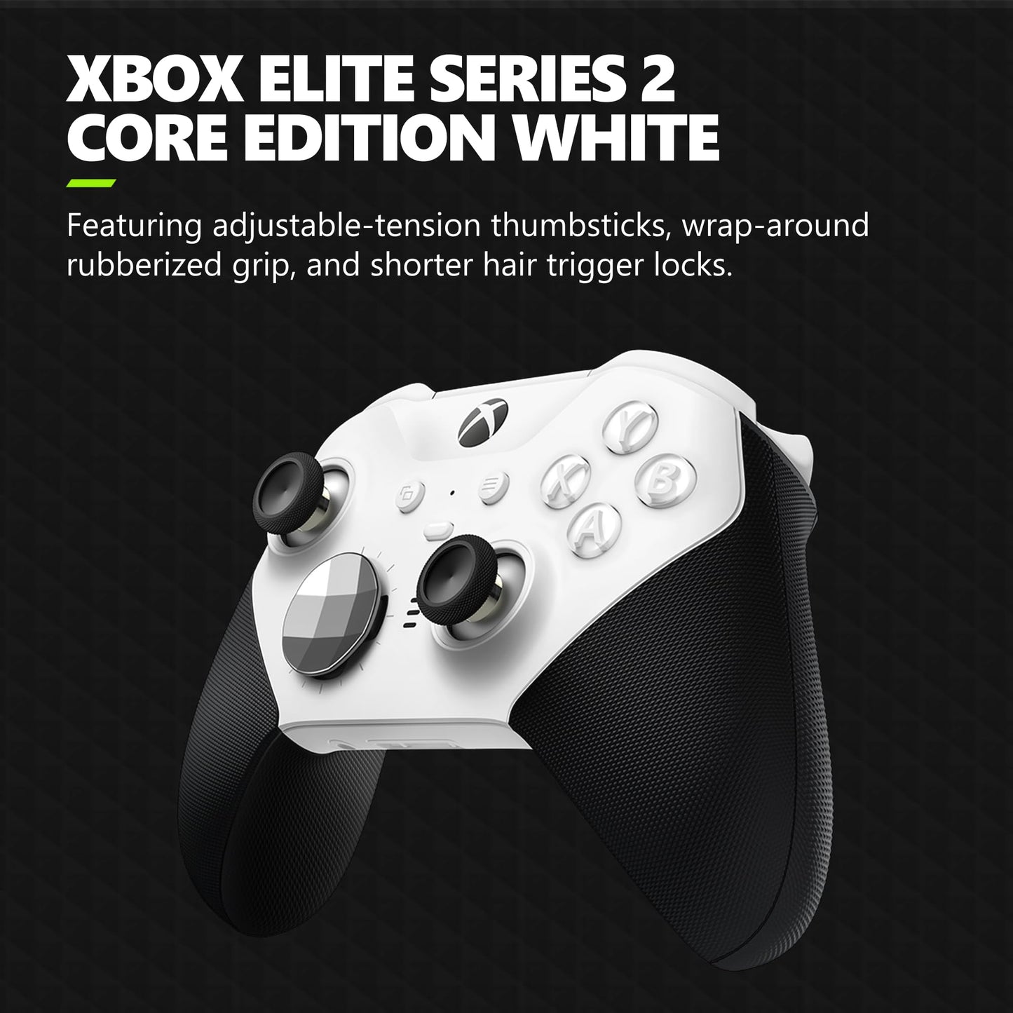 Xbox Core Wireless Gaming Controller – Robot White – Xbox Series X|S, Xbox One, Windows-PC, Android und iOS 