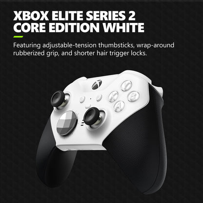 Xbox Core Wireless Gaming Controller – Robot White – Xbox Series X|S, Xbox One, Windows PC, Android, and iOS