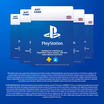 PlayStation Store Gift Card 100 GBP | PSN UK Account | PS5/PS4 Download Code - UGiftscards